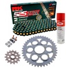 Sprockets & Chain Kit RK 525 ZXW Black/Gold Ducati Panigale 1100 V4 18-24