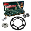 Kit de Arrastre RK 525 ZXW Super Reforzado NEGRO/ORO BMW F 900 R 2020-2026 Remachadora Gratis!