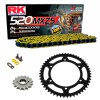 Sprockets & Chain Kit RK 520 MXZ5 Yellow Beta Xtrainer 250 17-26