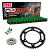 Sprockets & Chain Kit RK 520 MXZ5 Green Beta Xtrainer 300 15-26