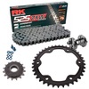 Sprockets & Chain Kit RK 525 ZXW Grey Steel KTM Super Duke GT 1290 16-26 Free Riveter