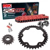 Kit de Arrastre RK 525 ZXW Super Reforzado ROJO KTM Brabus 2022-2024 Remachadora Gratis!