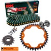 Kit de Arrastre KTM Super Duke 1390 24-26 Power Kit Super Reforzado Dual Negro/Oro REMACHADORA GRATIS