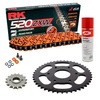 Sprockets & Chain Kit RK 520 ZXW Orange Husqvarna Svartpilen 125 21-24