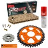 Kit de Arrastre  KTM Adventure 390 X 2025 Power Kit Naranja Super Reforzado ORO
