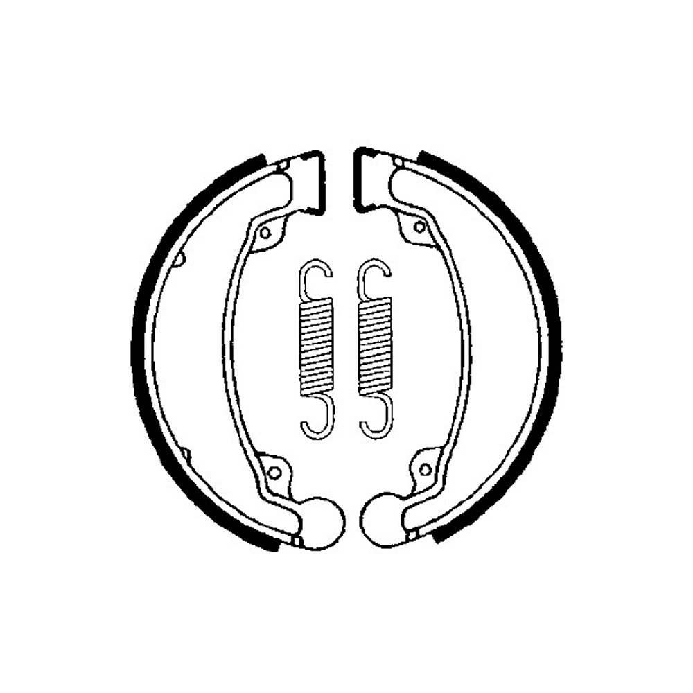 REAR BRAKE  SHOES